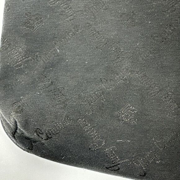 Juicy Couture Black Logo Crossbody Shoulder Handbag Purse‎ Adjustable Strap - Picture 11 of 11